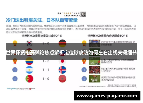 世界杯资格赛舆论焦点解析定位球攻防如何左右出线关键细节 世界杯资格赛舆论焦点解析定位球攻防如何左右出线关键细节
